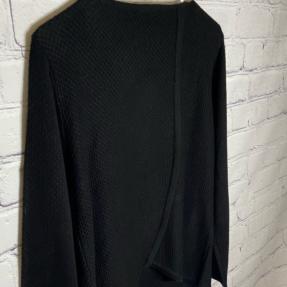 Jenny Floral Long Sleeve Black Sweater. Size M. - Picture 4 of 6
